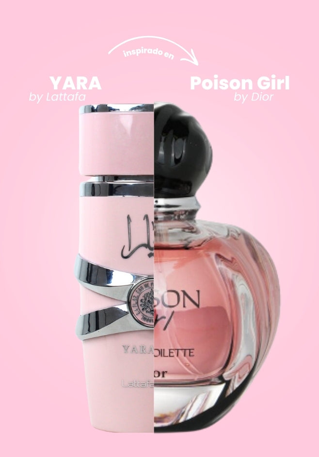 Eau de Parfum en spray YARA ROSA