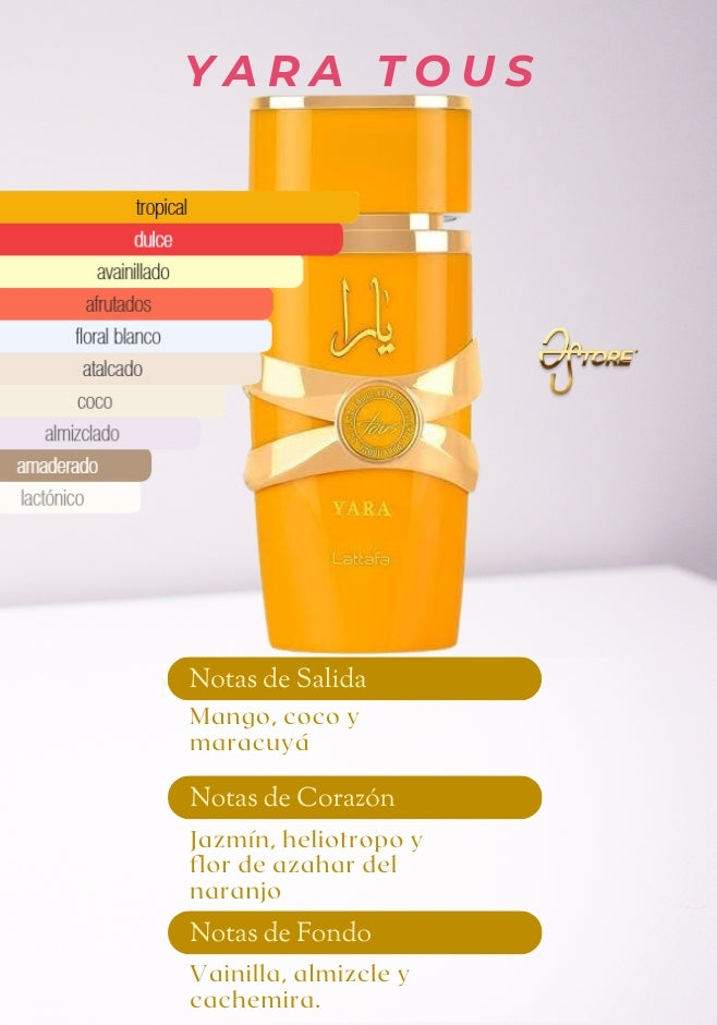 Eau de Parfum en spray YARA TOUS