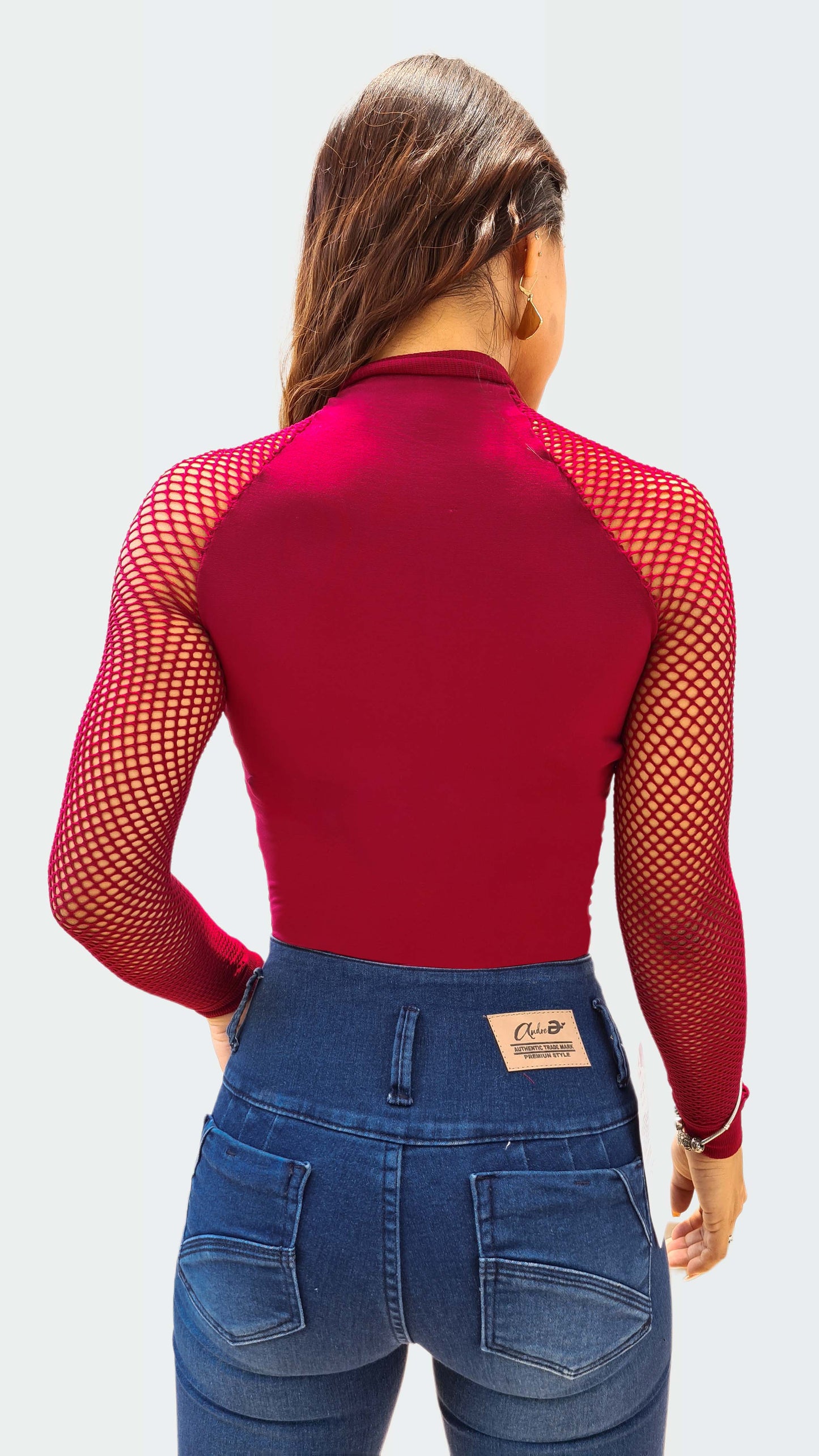 Blusa de compresión manga larga de malla Ref. 210