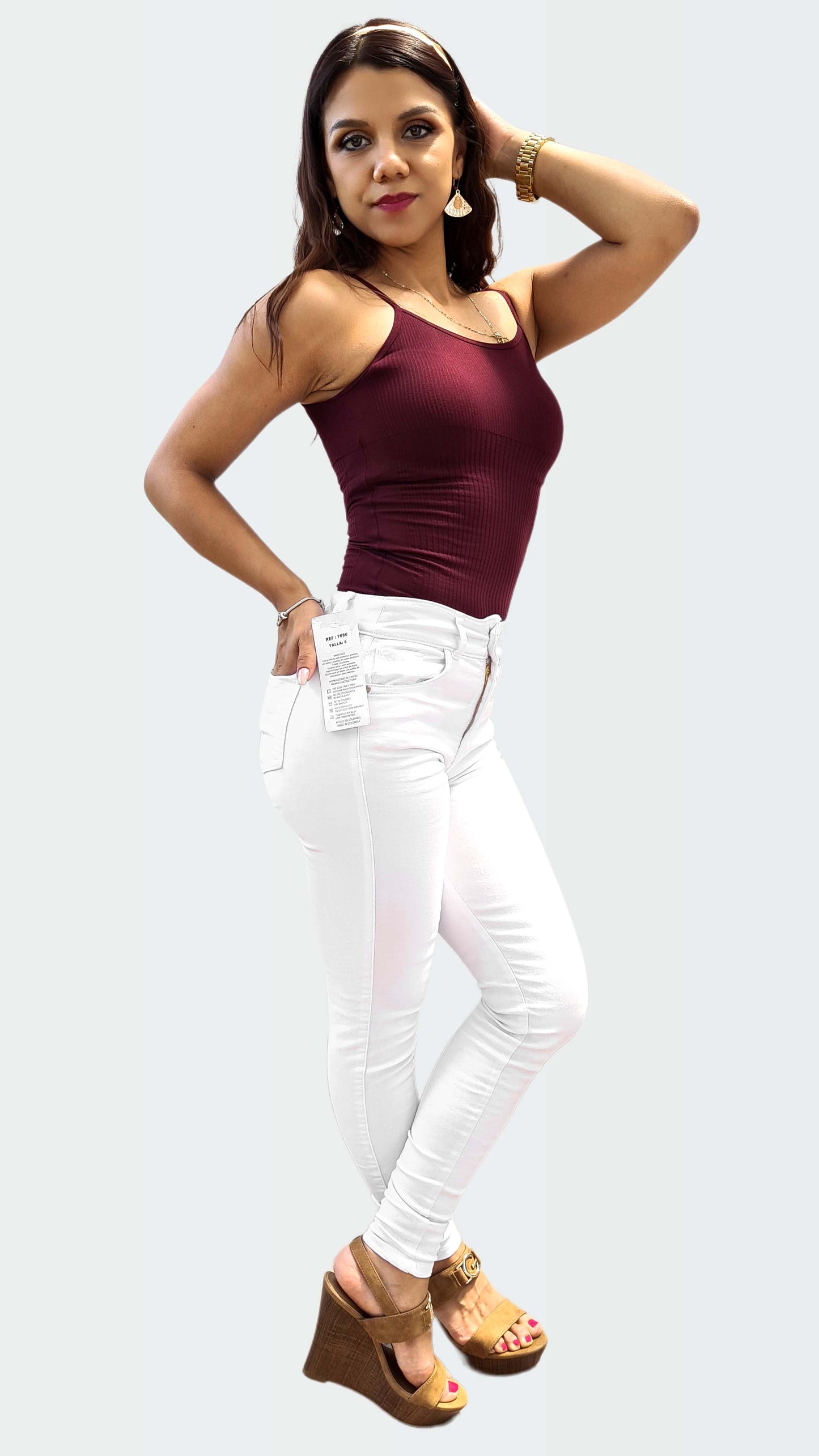 Blusa de compresión con tirantes Ref.203