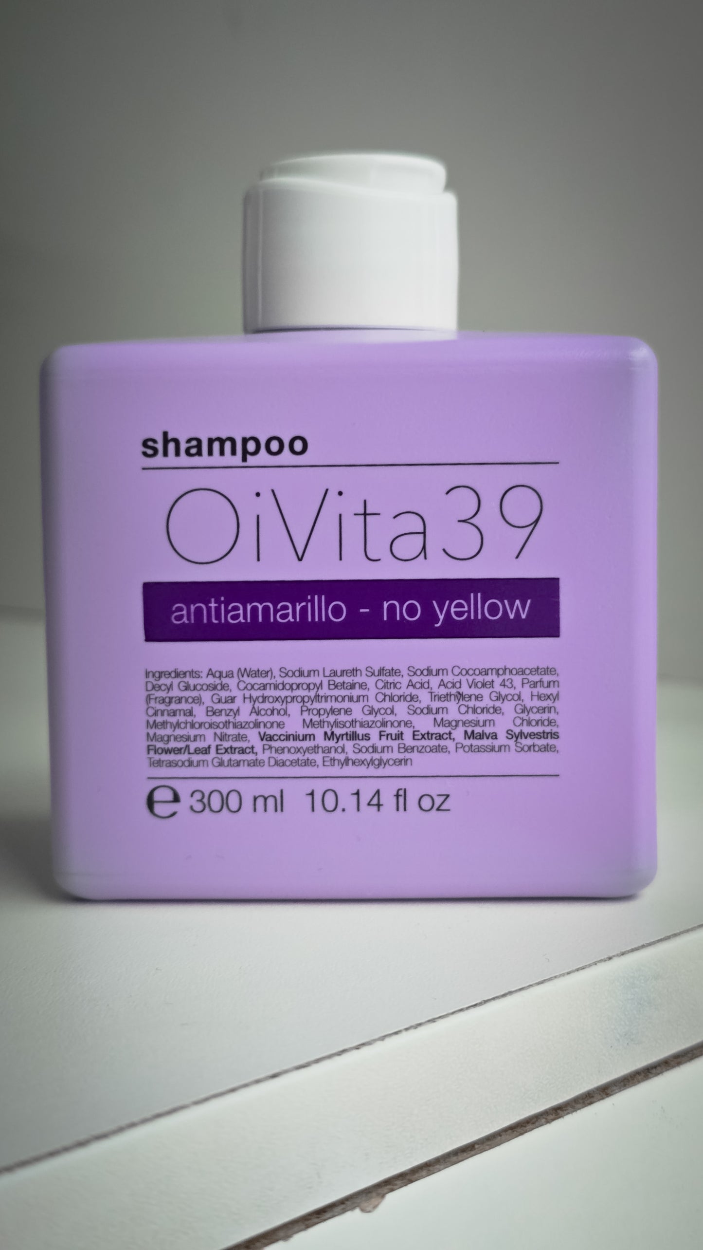 OiVita39 antiamarillo - no yellow Shampoo 300ml Mascarilla 200ml