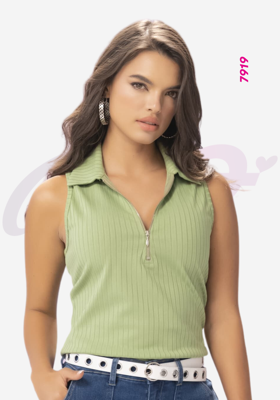 Blusa sin mangas AndreG 7919