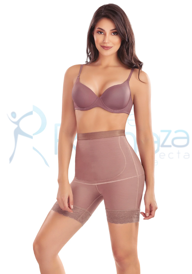 Mod. 3226 Short Powernet cintura alta