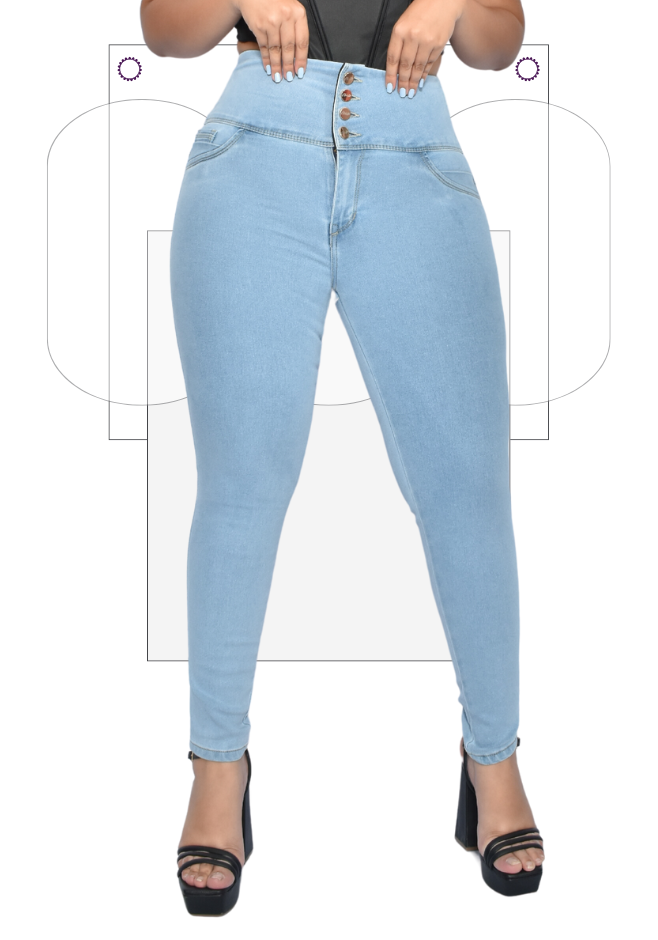 Jean Faja Azul Claro AndreG F015