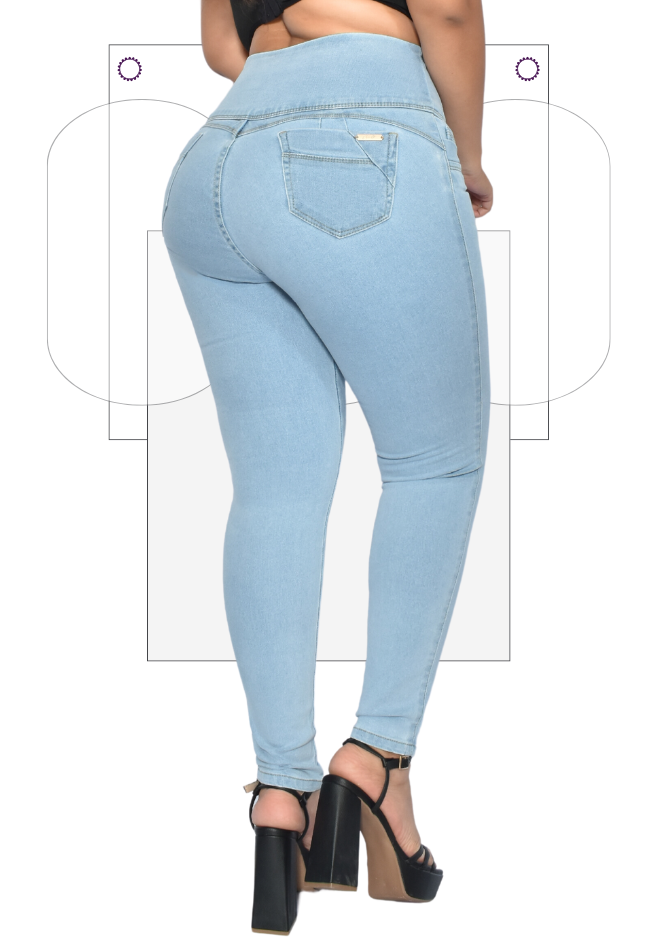 Jean Faja Azul Claro AndreG F015