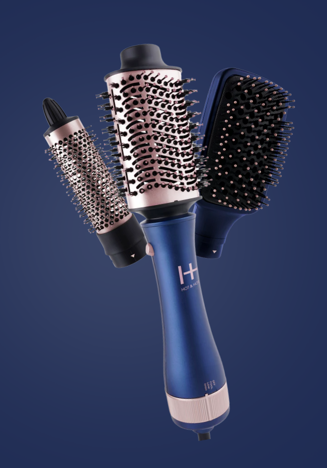 Hot & Hotter All-In-One Interchangeable Hair Dryer