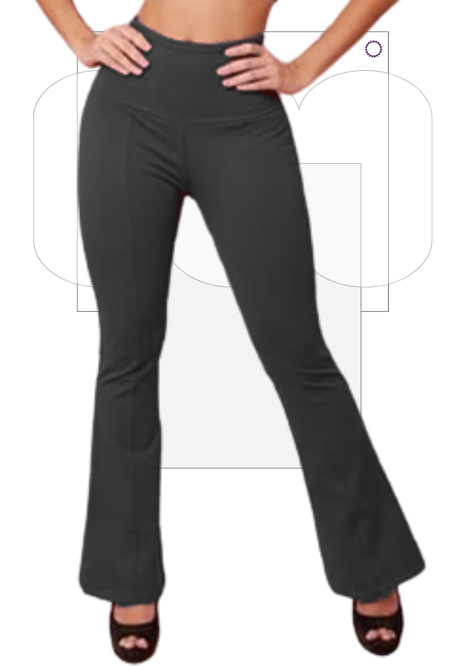 Leggins Campana Levantacola Gris Oscuro