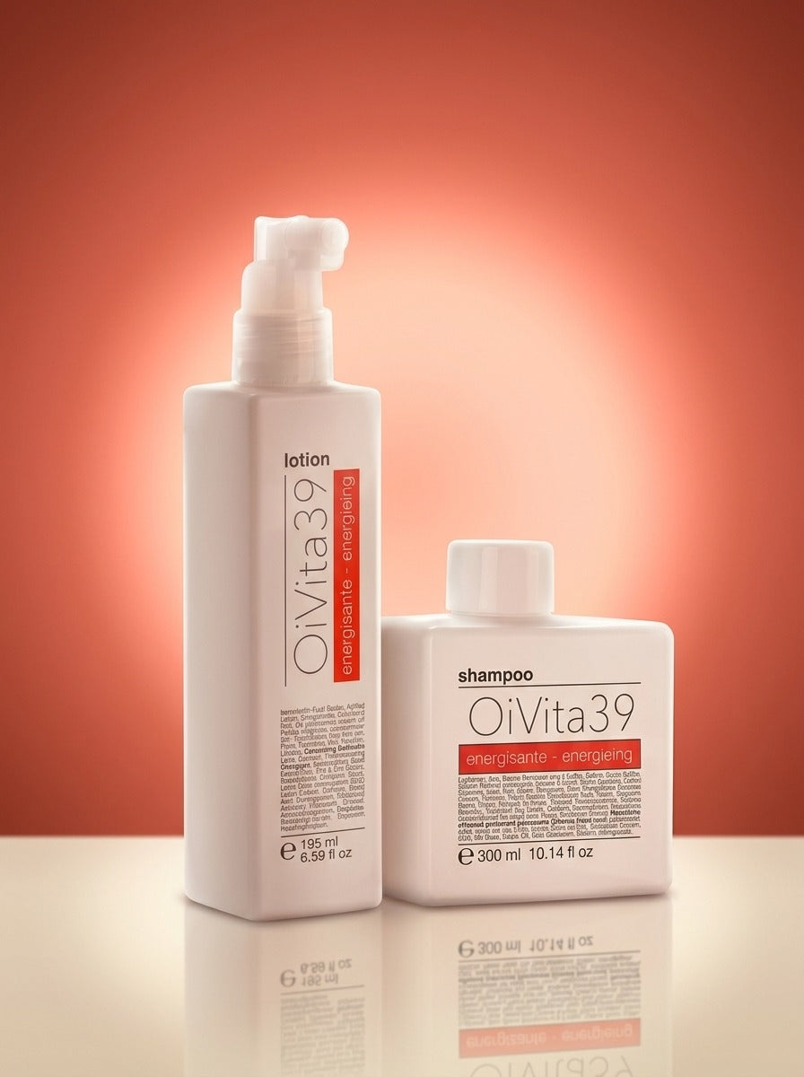 Duo Energising Shampoo 300 ml / Loción fortalecedora 195 ml