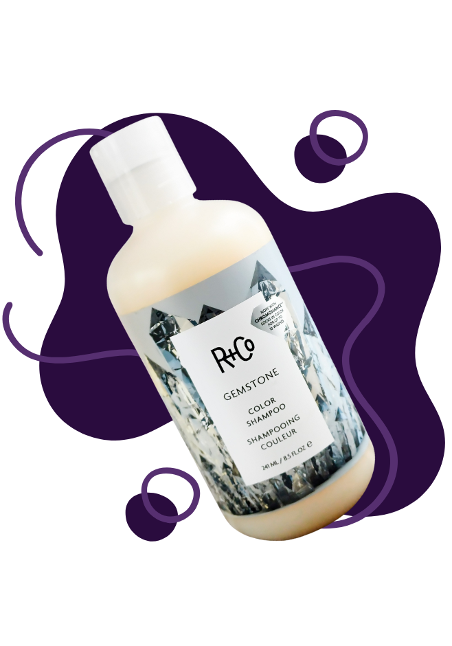 R+Co Gemstone color shampoo