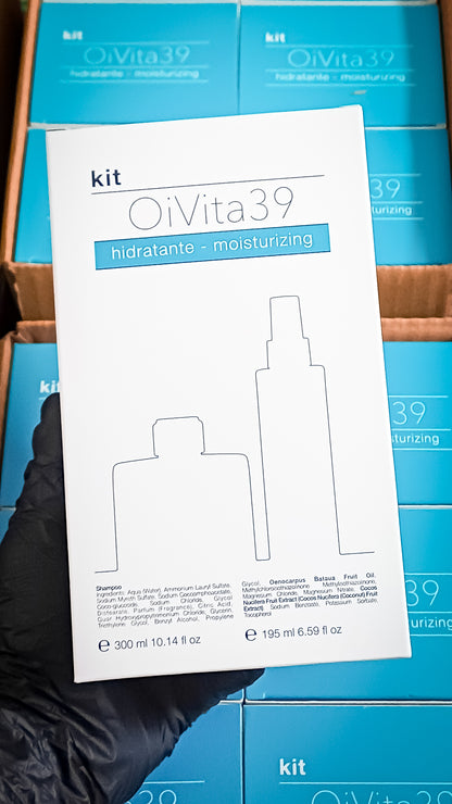 OiVita39 hidratante - moisturizing  Shampoo 300ml Tónico 195ml