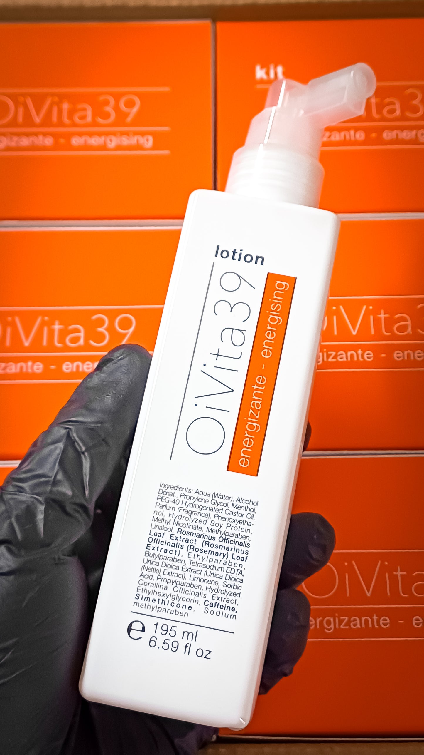 Kit OiVita39 energizante - energising Shampoo 300ml Tónico 195ML