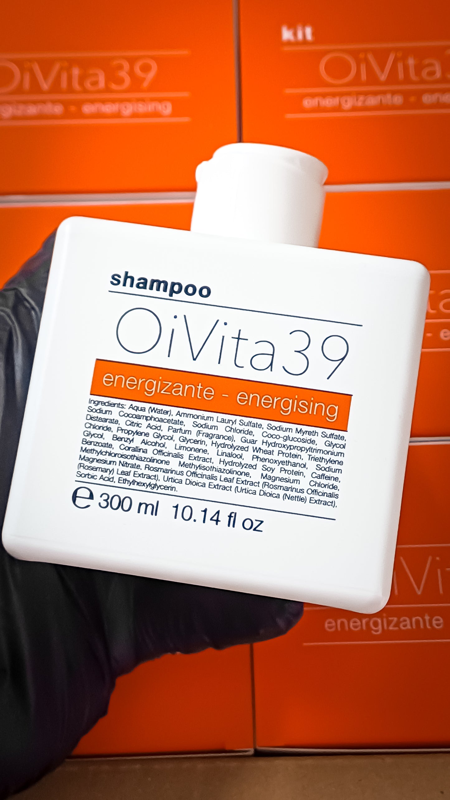 Kit OiVita39 energizante - energising Shampoo 300ml Tónico 195ML