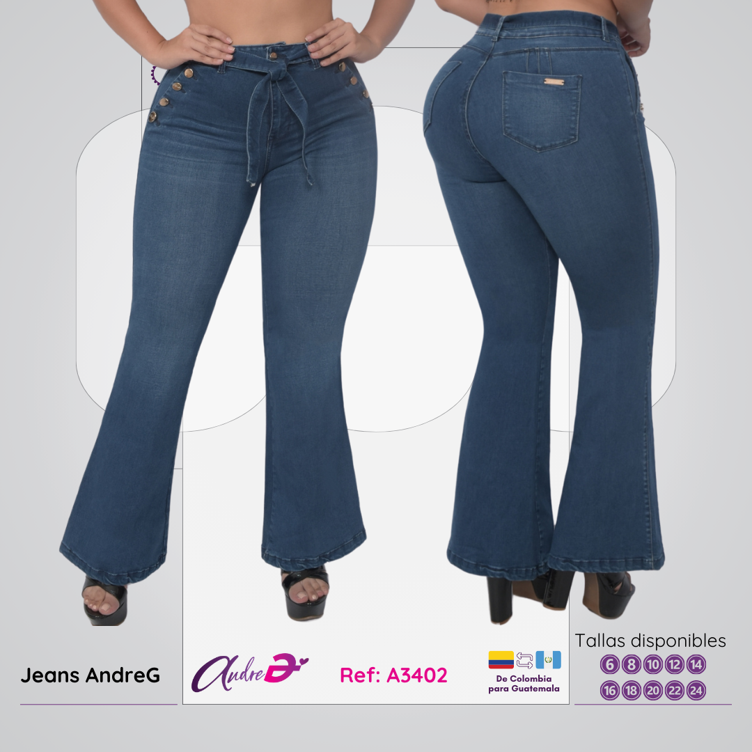 Jeans Colombianos Ref. A3402