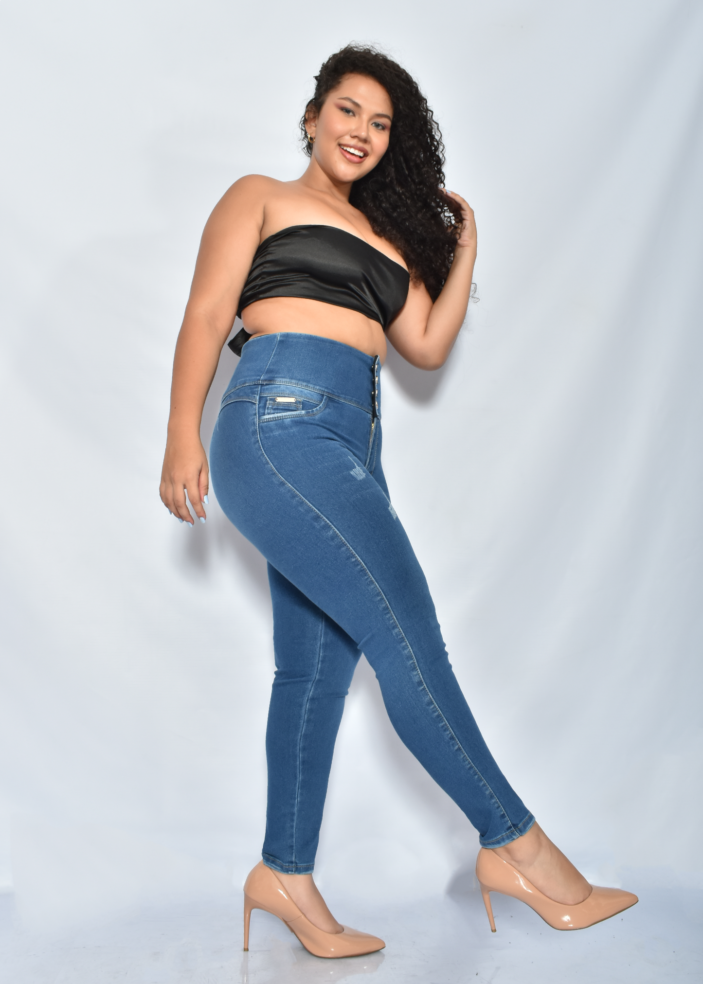 Jean Faja Azul Medio AndreG F066