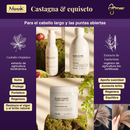 Nook Beauty Family Castagna & Equiseto Duo de litros