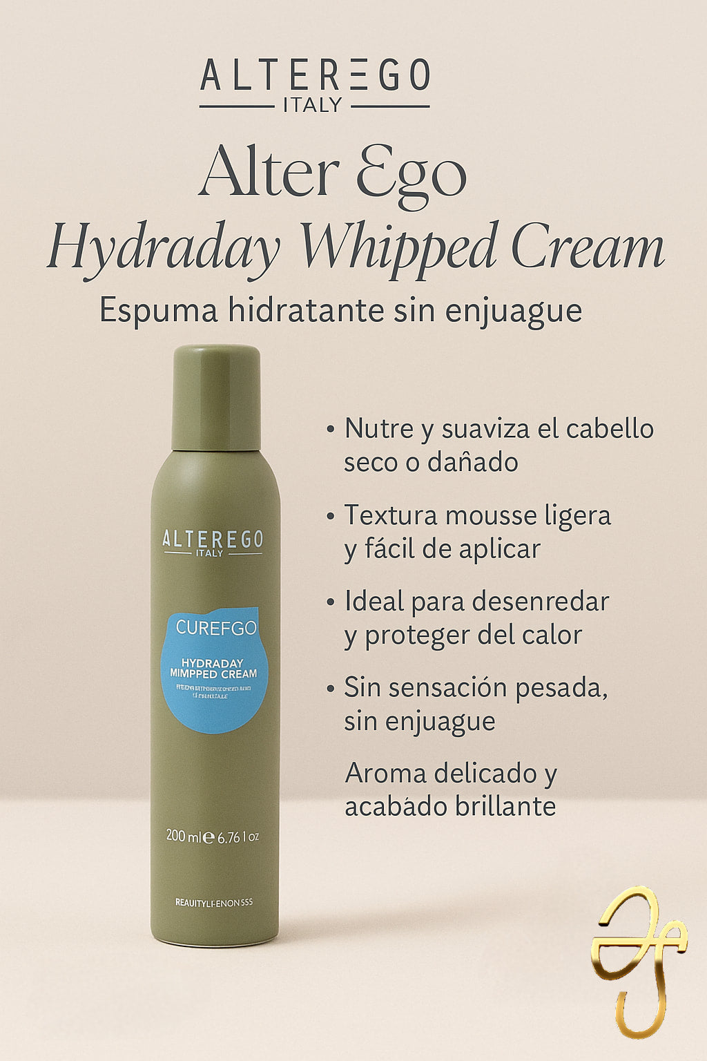 Whipped Cream Conditioning Mouss 200ml