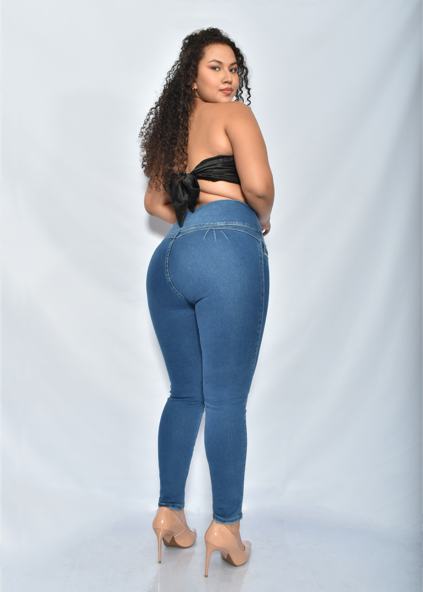 Jean Faja Azul Medio AndreG F066