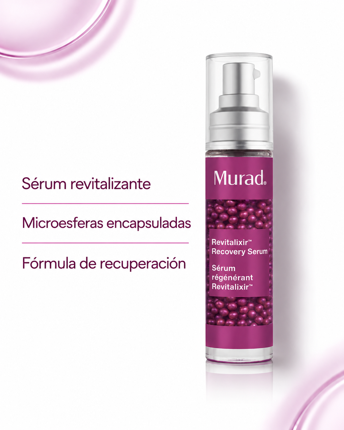 Murad Revitalixir Recovery Serum 40 ml | Sérum revitalizante para rostro y ojos