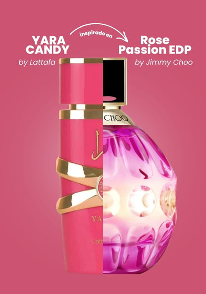 Eau de Parfum en spray Yara Candy