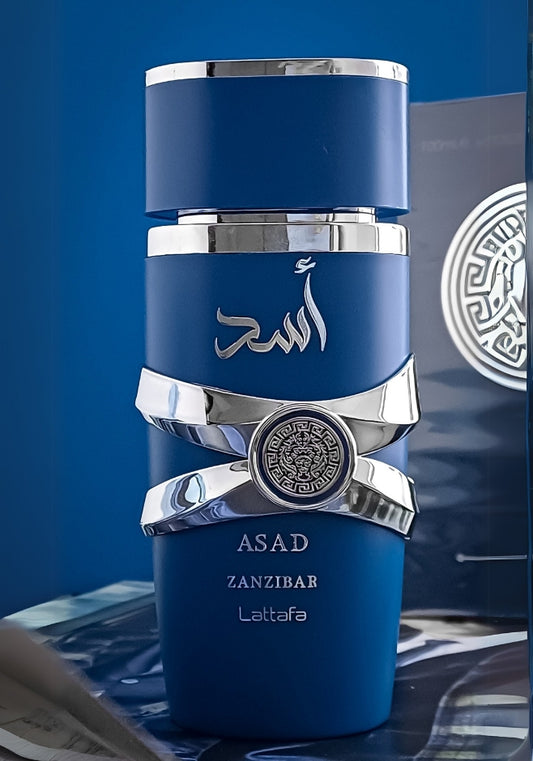 Yara Asad Zanzibar for men Tamaño 3.4 Fl Oz 100ml