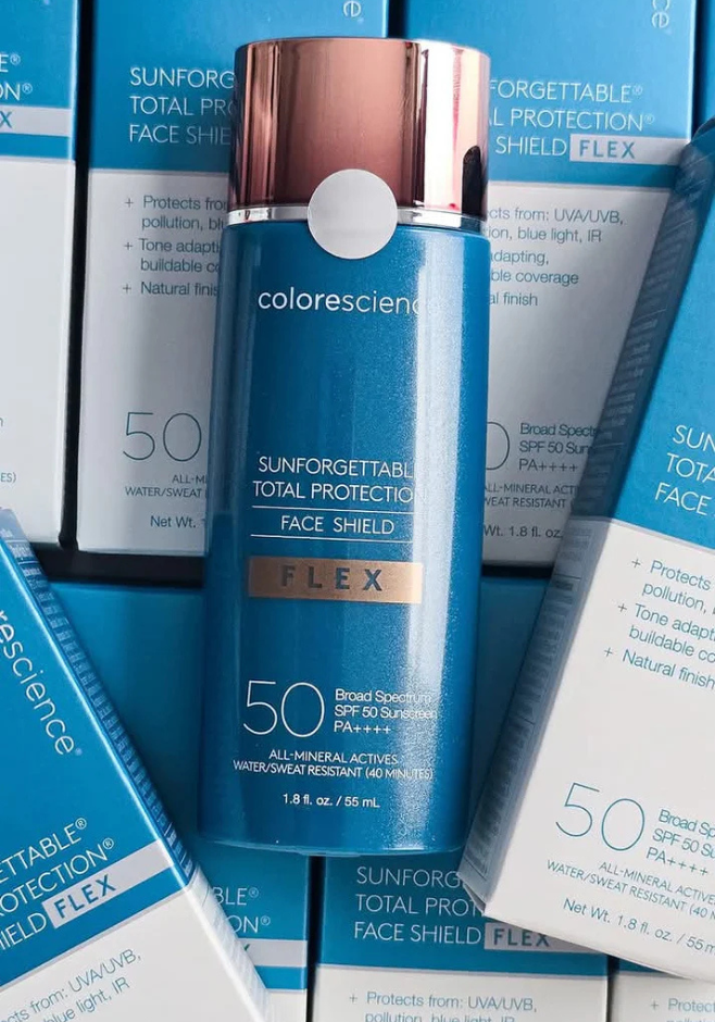 Colorescience Face Shield Flex SPF 50 | Protector solar con color