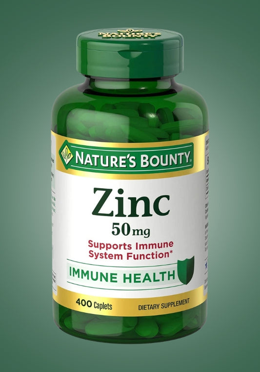 ZInc Natures Bounty 400 tabletas 50mg