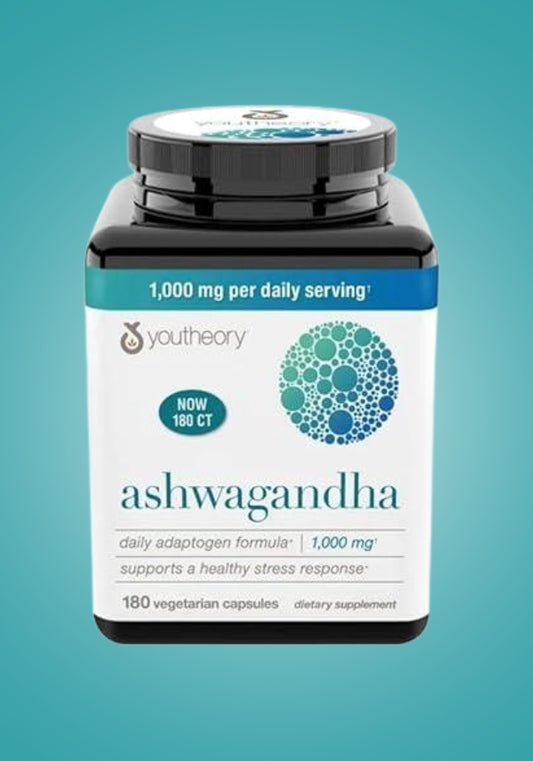 Ashwagandha Youtheory 180 vegetarian capsules