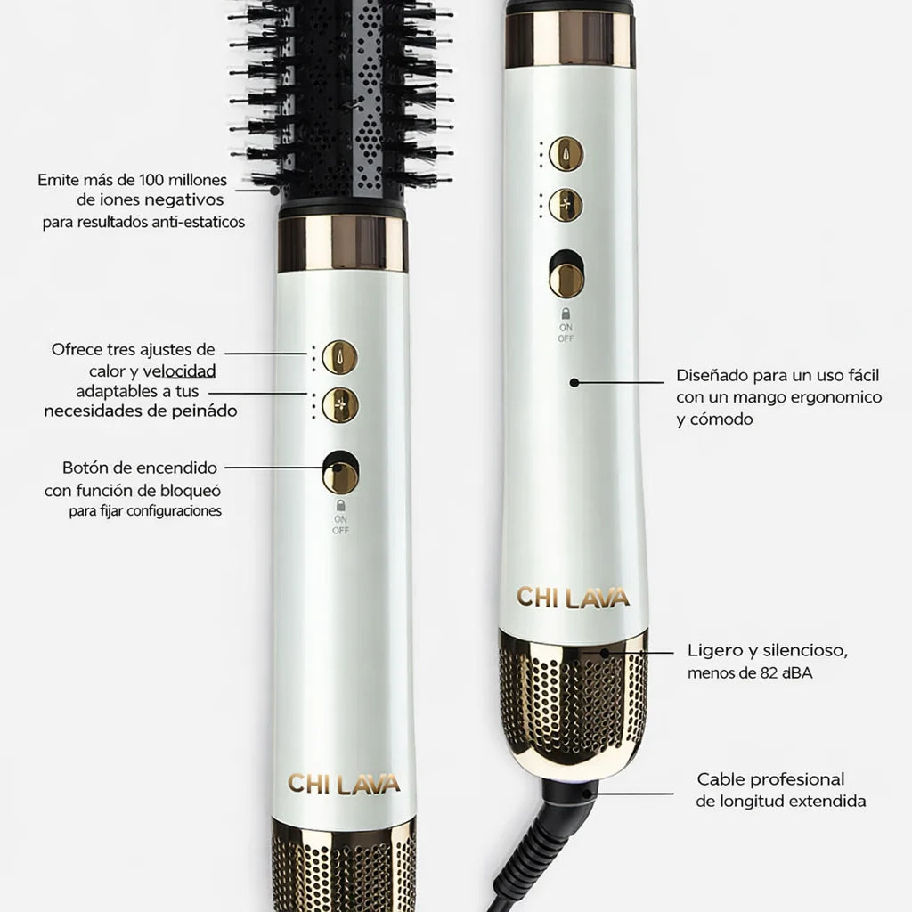 CHI LAVA AirGlam Multi-Styler | Secador y moldeador 5 en 1