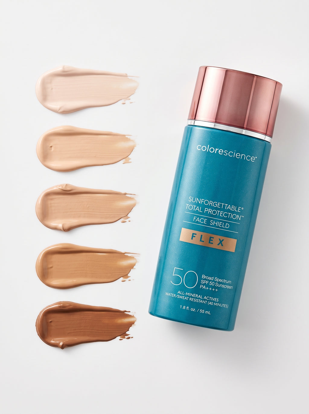 Colorescience Face Shield Flex SPF 50 | Protector solar con color