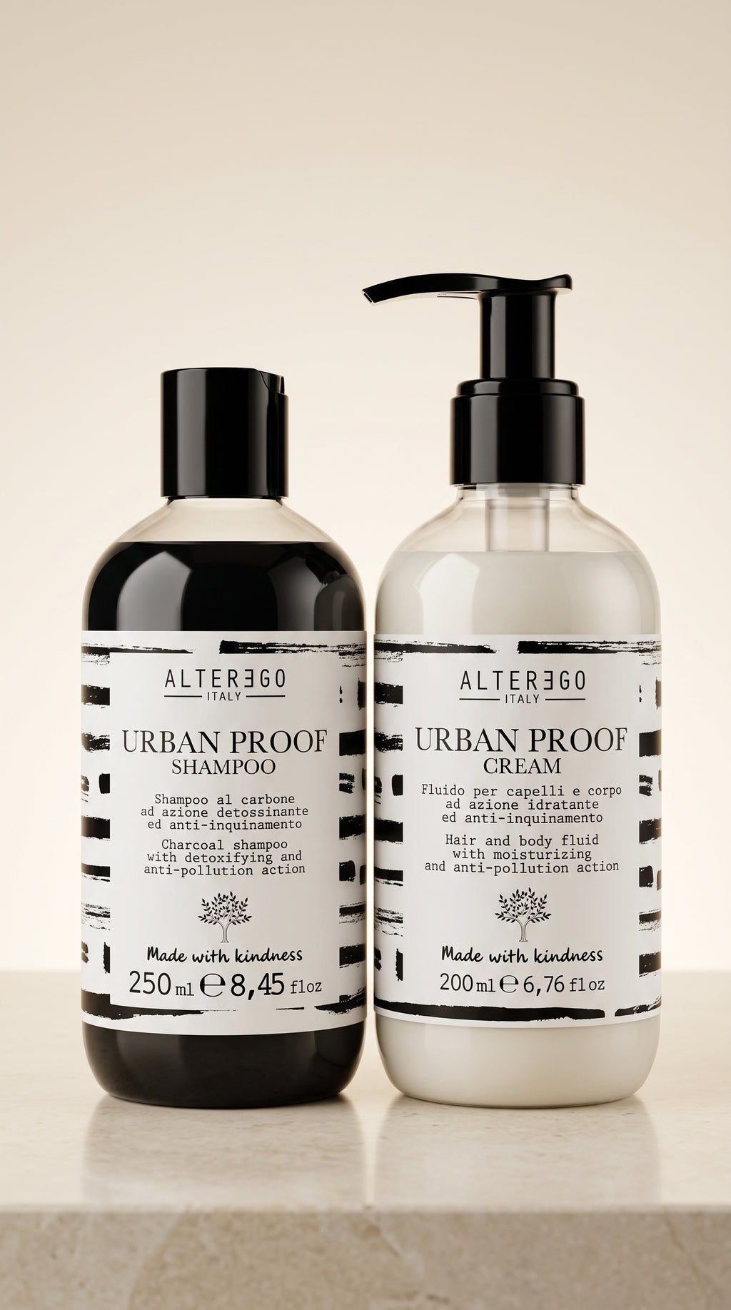 Duo Urban Proof Tamaño Shampoo 250ml Acondicionador 200ml