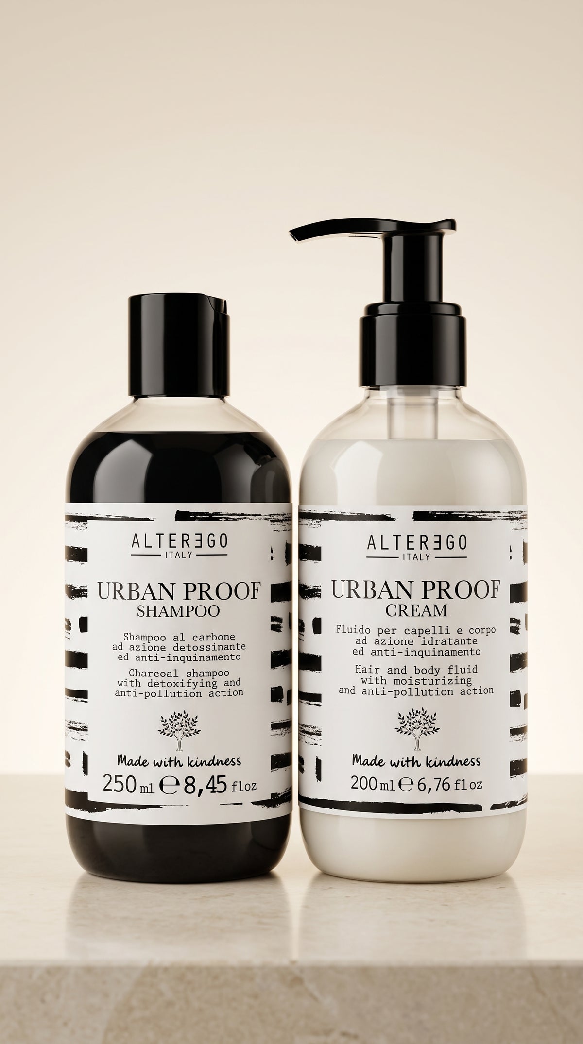 Duo Urban Proof Tamaño Shampoo 250ml Acondicionador 200ml