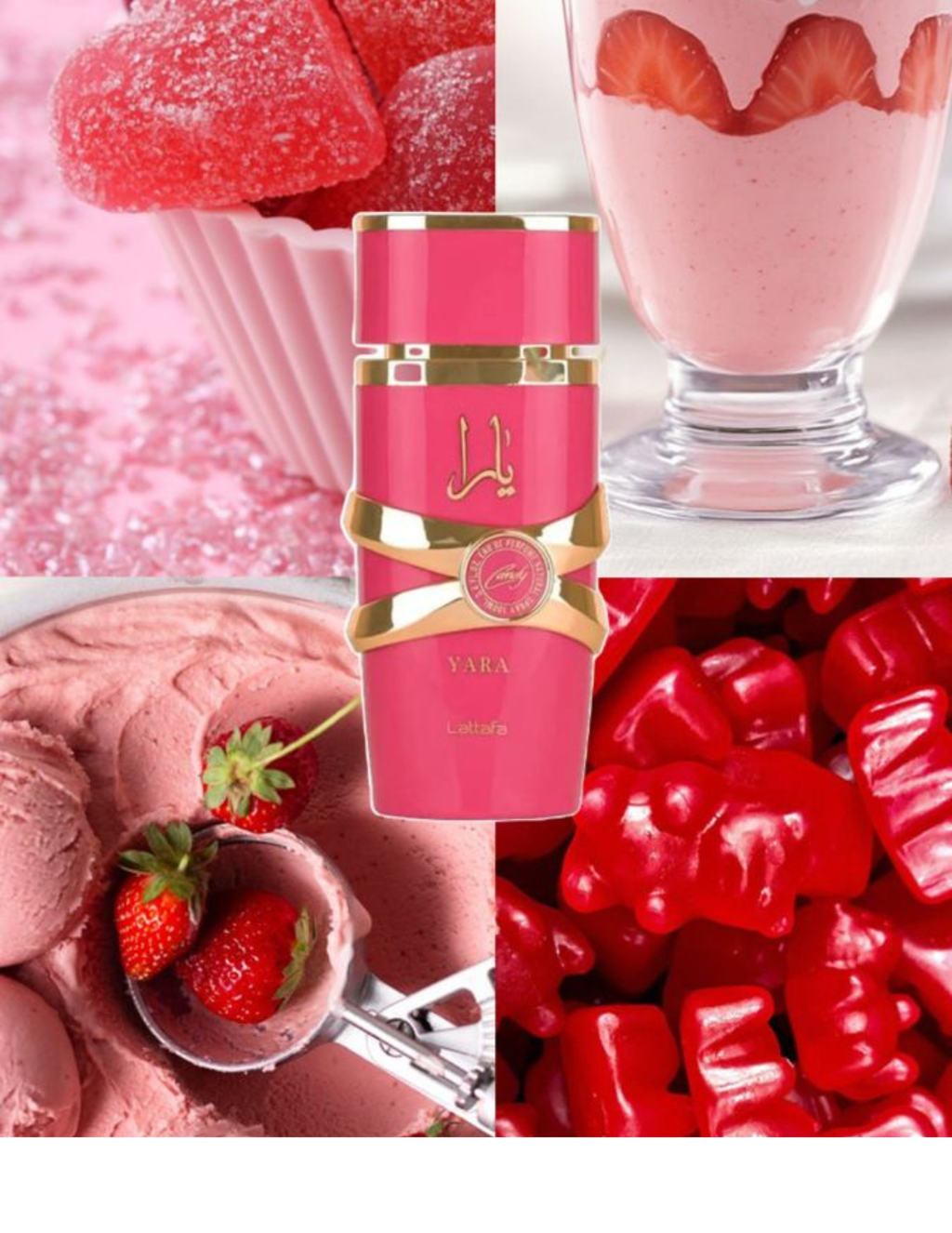 Lattafa Yara Candy Gift Set 3 Piezas – 100 ml