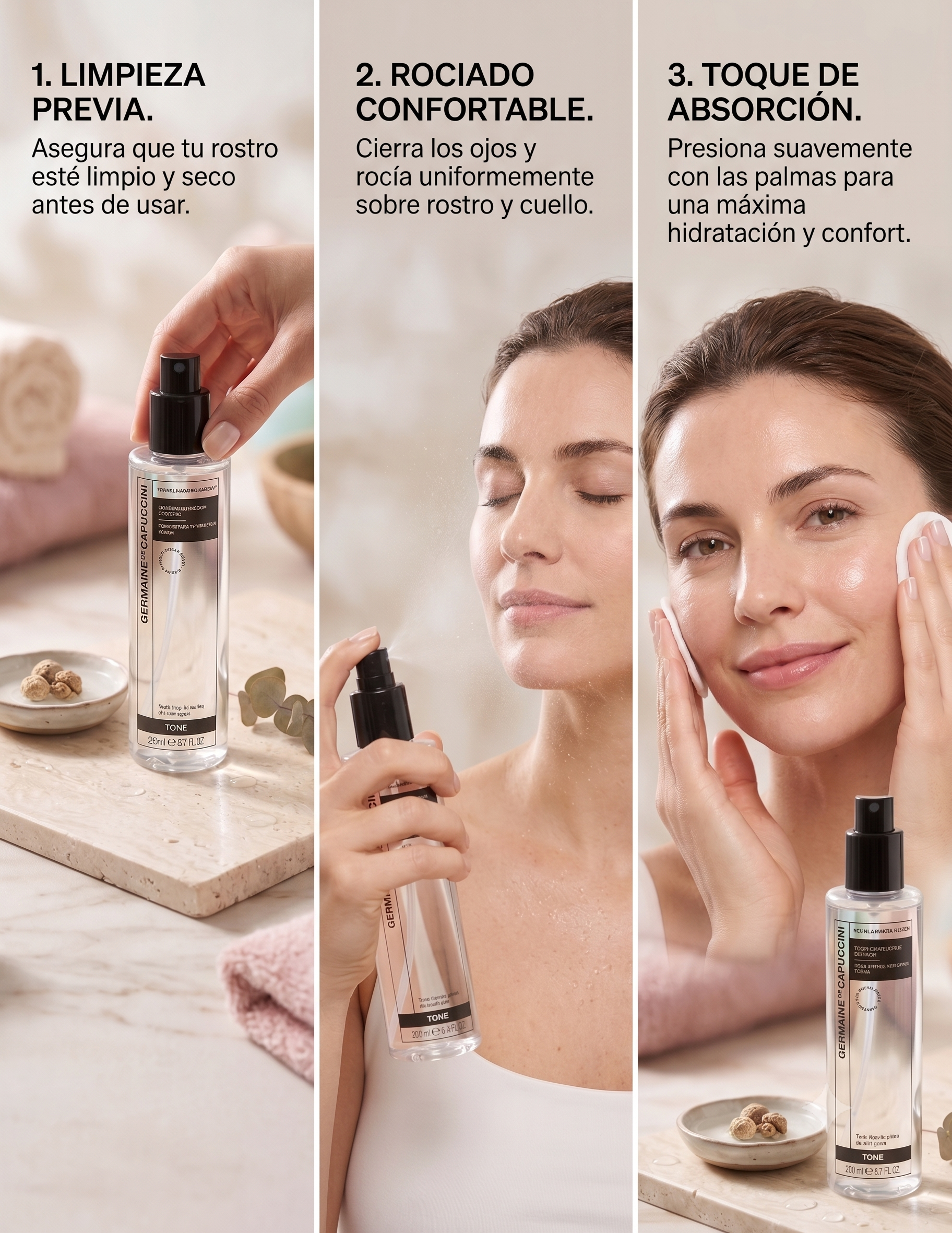 Tónico Hidratante Confort - Todo Tipo de Pieles - Germaine de Capuccini