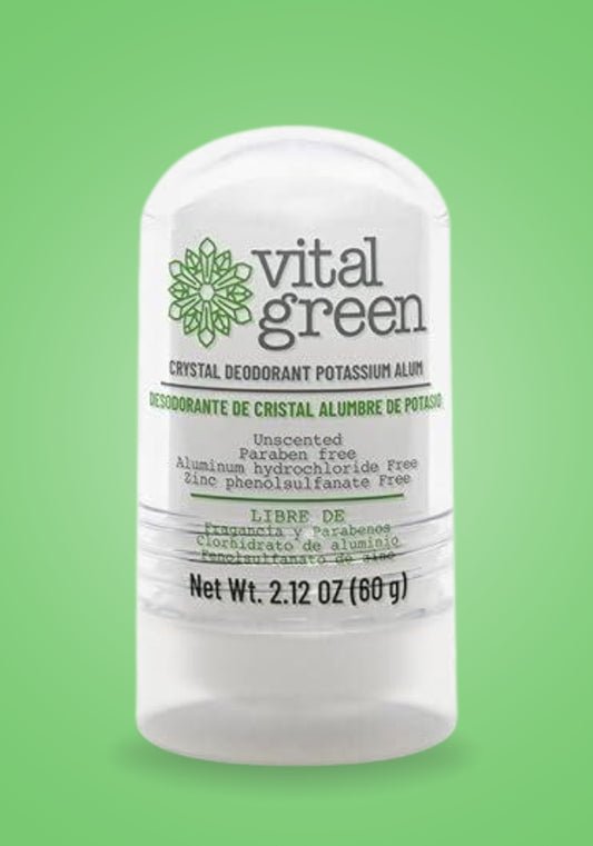 Vital Green - Crystal  Deodorant  Potassium Alum