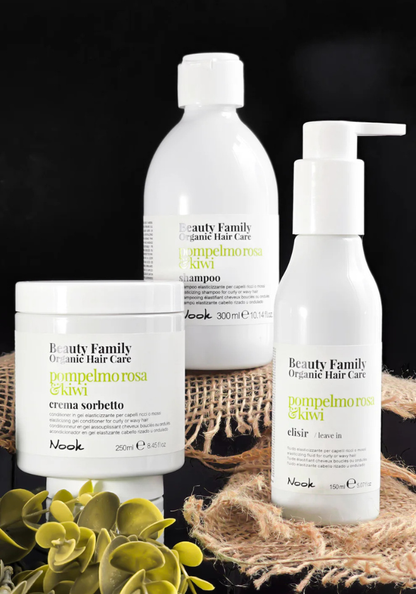 Beauty Family Organic Hair Care pompelmorosa kiwi