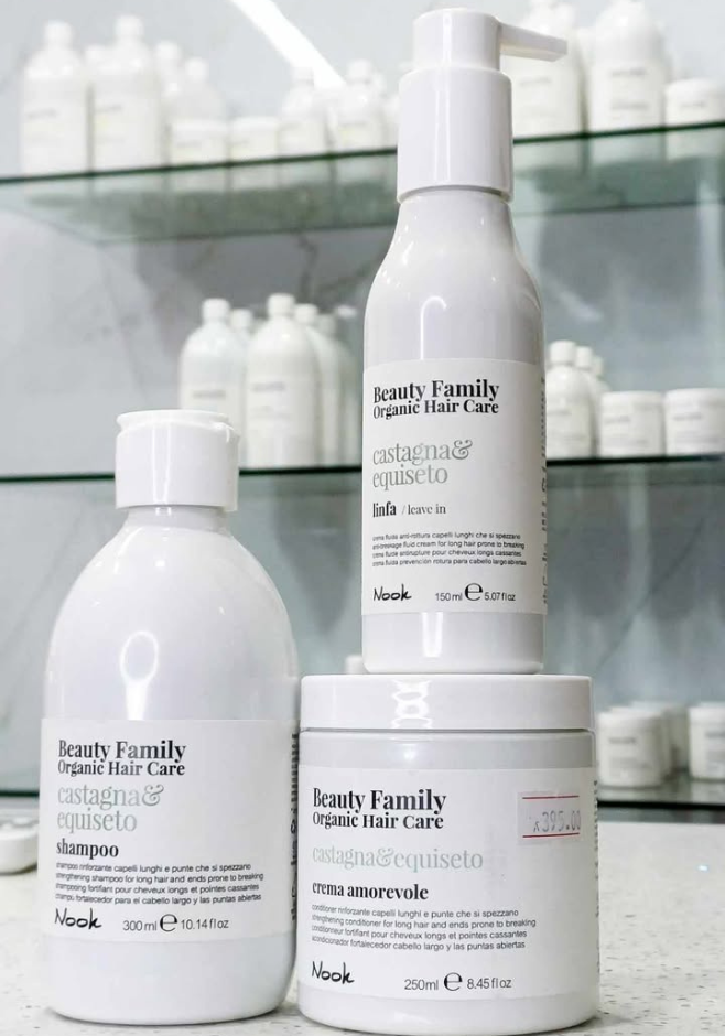 Beauty Family Organic Hair Care Castagna y Equiseto