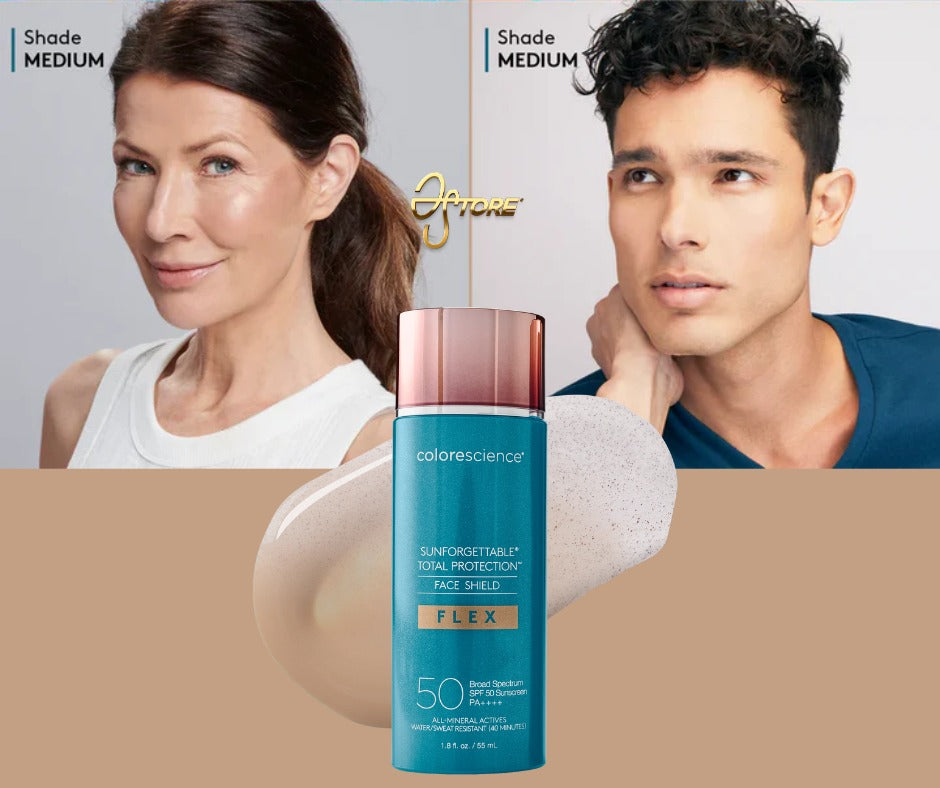 Colorescience Face Shield Flex SPF 50 | Protector solar con color