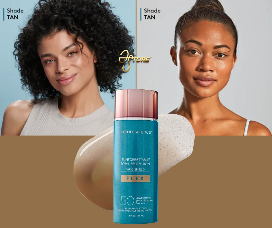 Colorescience Face Shield Flex SPF 50 | Protector solar con color