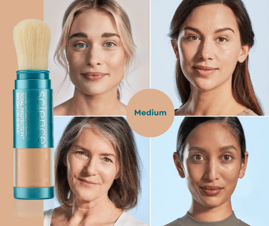Colorescience Brush-On Shield SPF 50 | Protector solar en polvo