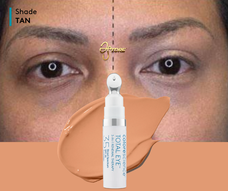 Colorescience Total Eye 3-in-1 SPF 35 | Contorno de ojos con color