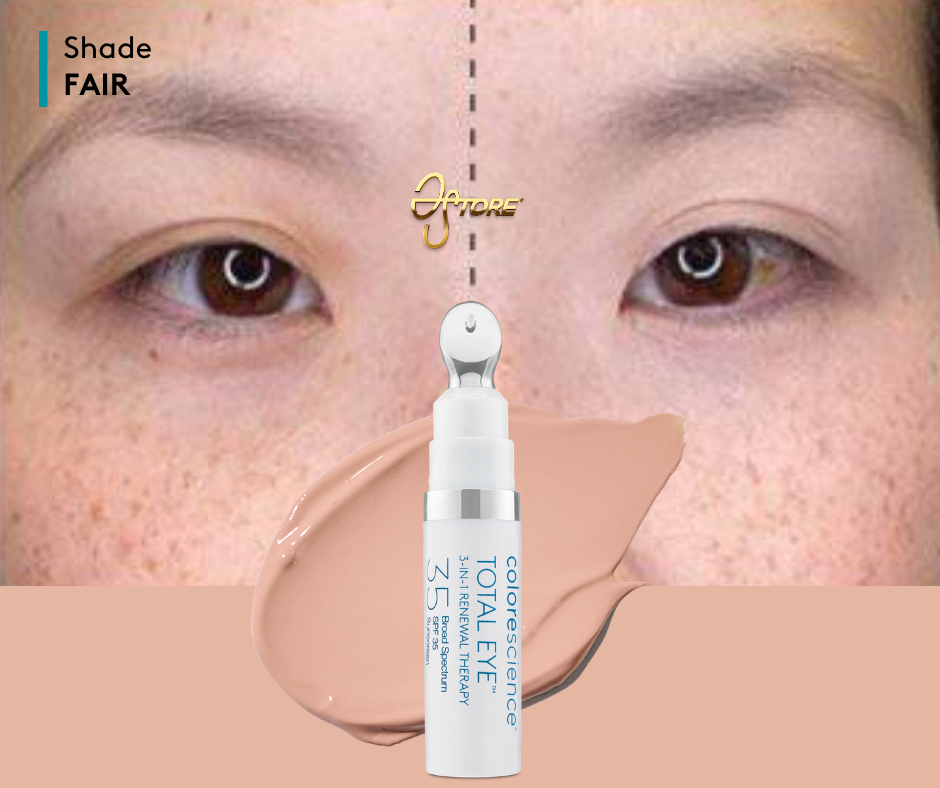 Colorescience Total Eye 3-in-1 SPF 35 | Contorno de ojos con color