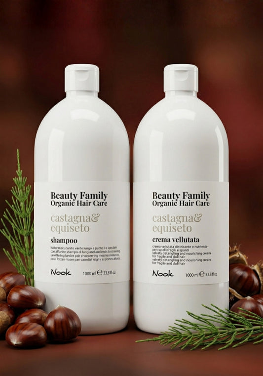 Nook Beauty Family Castagna & Equiseto Duo de litros