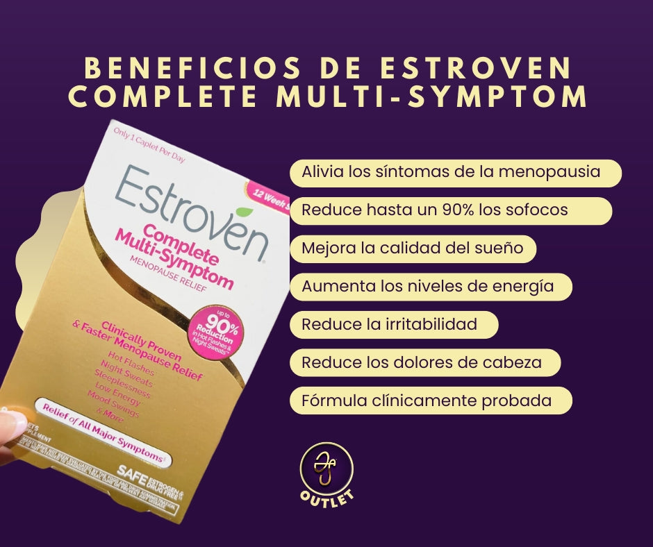 Beneficios de Estroven complete multi-symptom