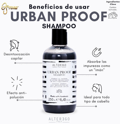 Duo Urban Proof Tamaño Shampoo 250ml Acondicionador 200ml