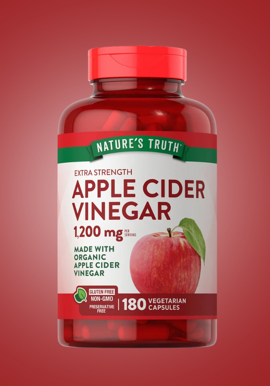 Beneficios de apple cider vinegar 180 capsulas