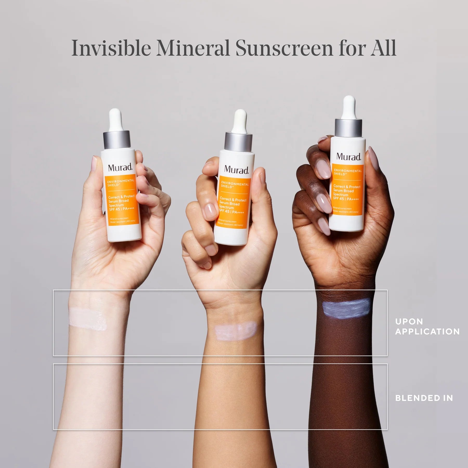 Murad Correct &amp; Protect Serum SPF 45 PA++++ | Sérum con protección solar