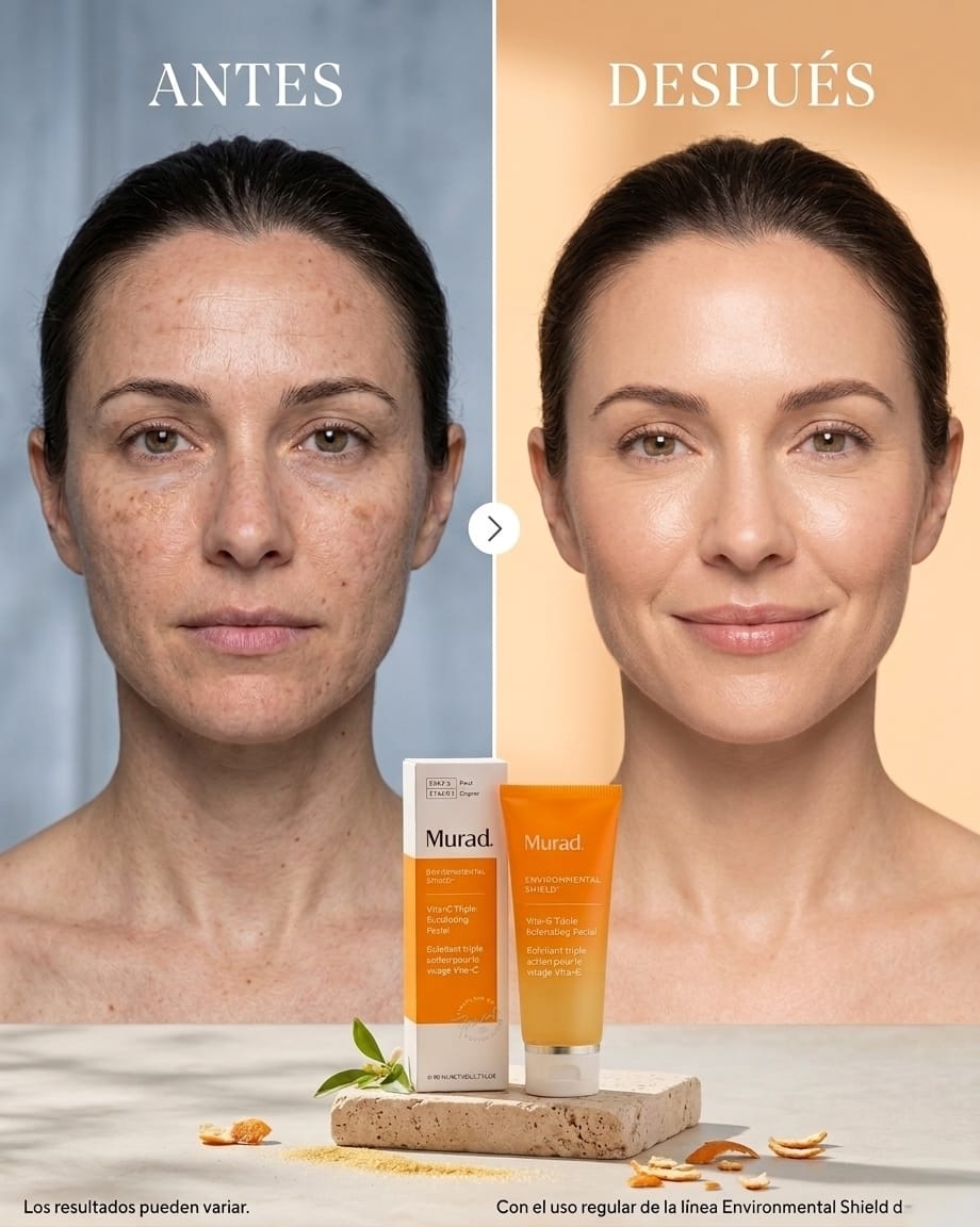 Murad Vita-C Triple Exfoliating Facial.