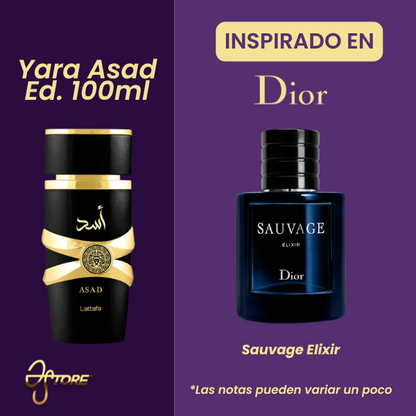 Yara Asad for Men Tamaño 3.4 Fl Oz 100 ml