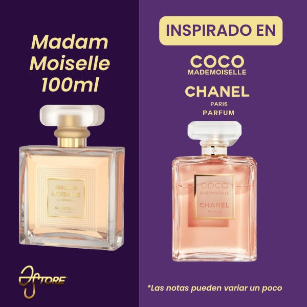 Madam Moiselle Tamaño 3.4 Fl Oz 100ml